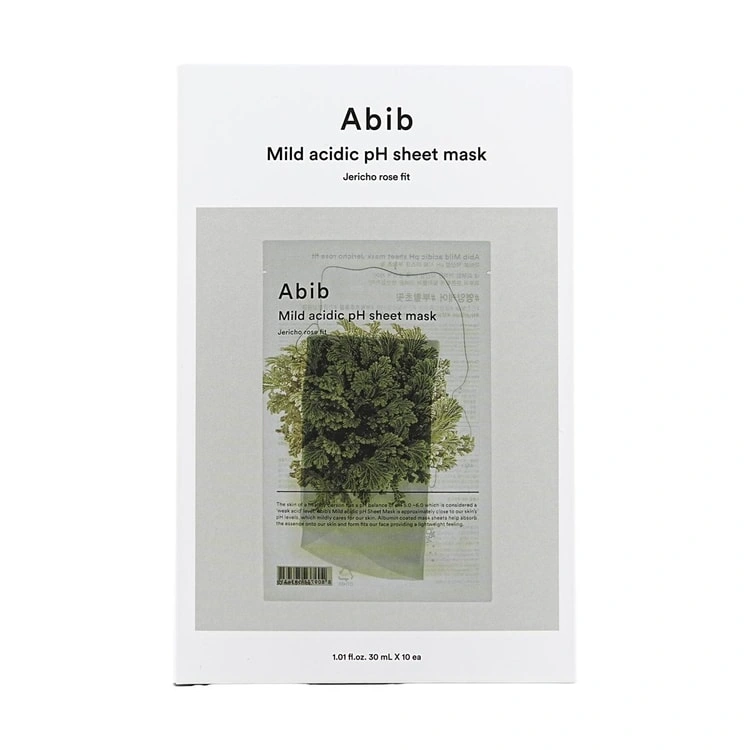 ABIB Mild acidic pH sheet mask Jericho rose fit (10 sheets) 30ml (Set)
