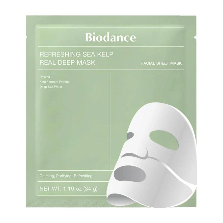 BIODANCE Refreshing Sea Kelp Real Deep Mask (4pcs)