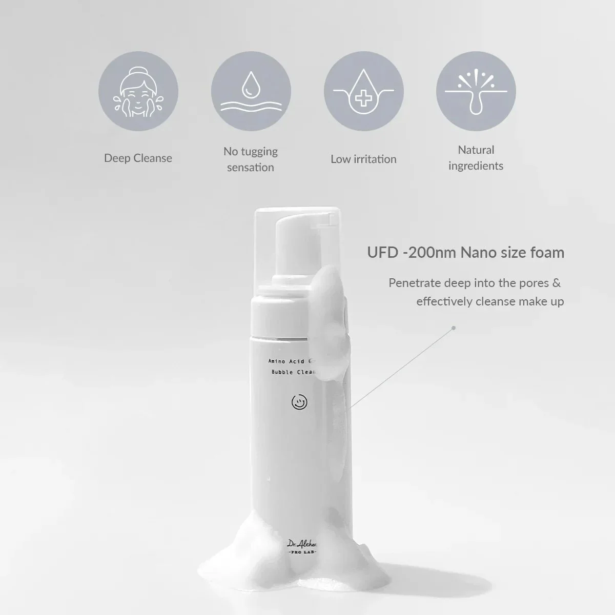 DR.Althea Amino Acid Gentle Bubble Cleanser - 140ml