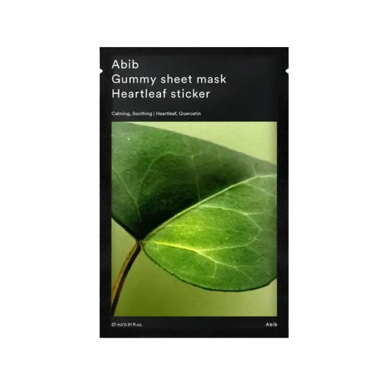 ABIB Gummy Sheet Mask Heartleaf Sticker (10 Sheets)