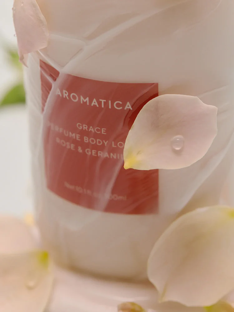 Aromatica Grace Perfume Body Lotion Rose & Geranium - 300ml