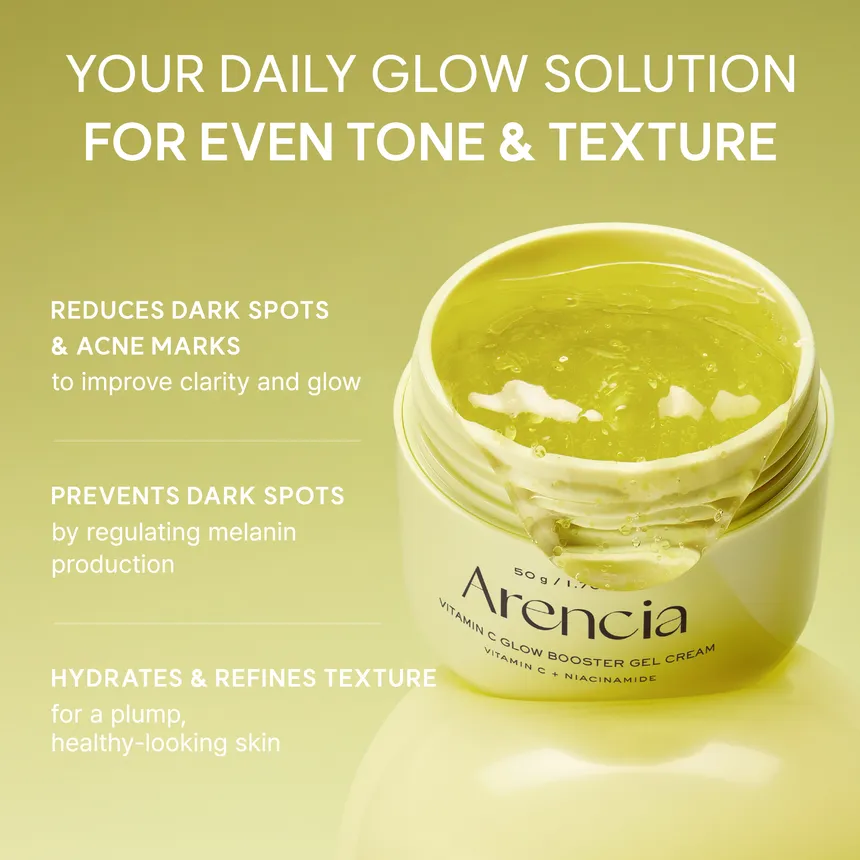 Arencia Vitamin C Glow Booster Gel Cream - 50g