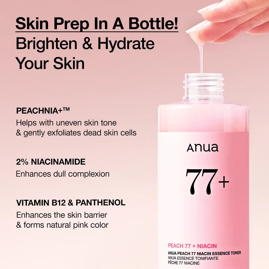ANUA Peach 77 Niacin Essence Toner 150ml