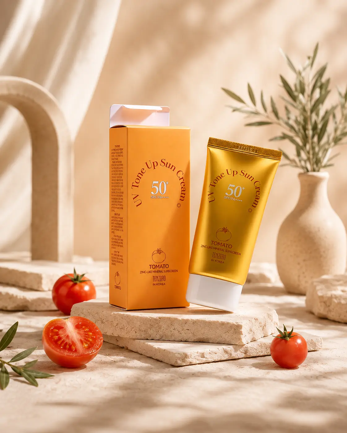 TENZERO Tomato UV Tone Up Sun Cream SPF50+ 70g