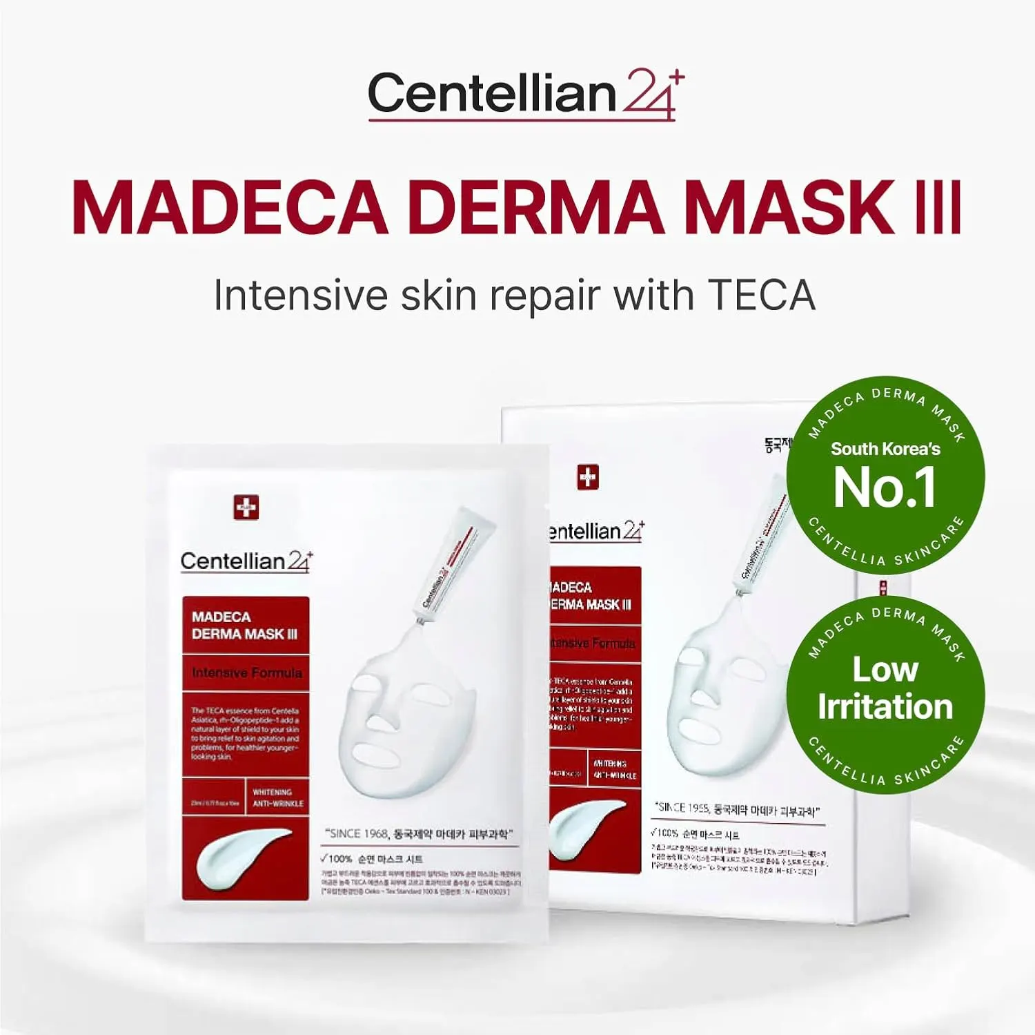 CENTELLIAN24+ (RENEW) Madeca Derma Mask III Intensive Formula (10 EA)