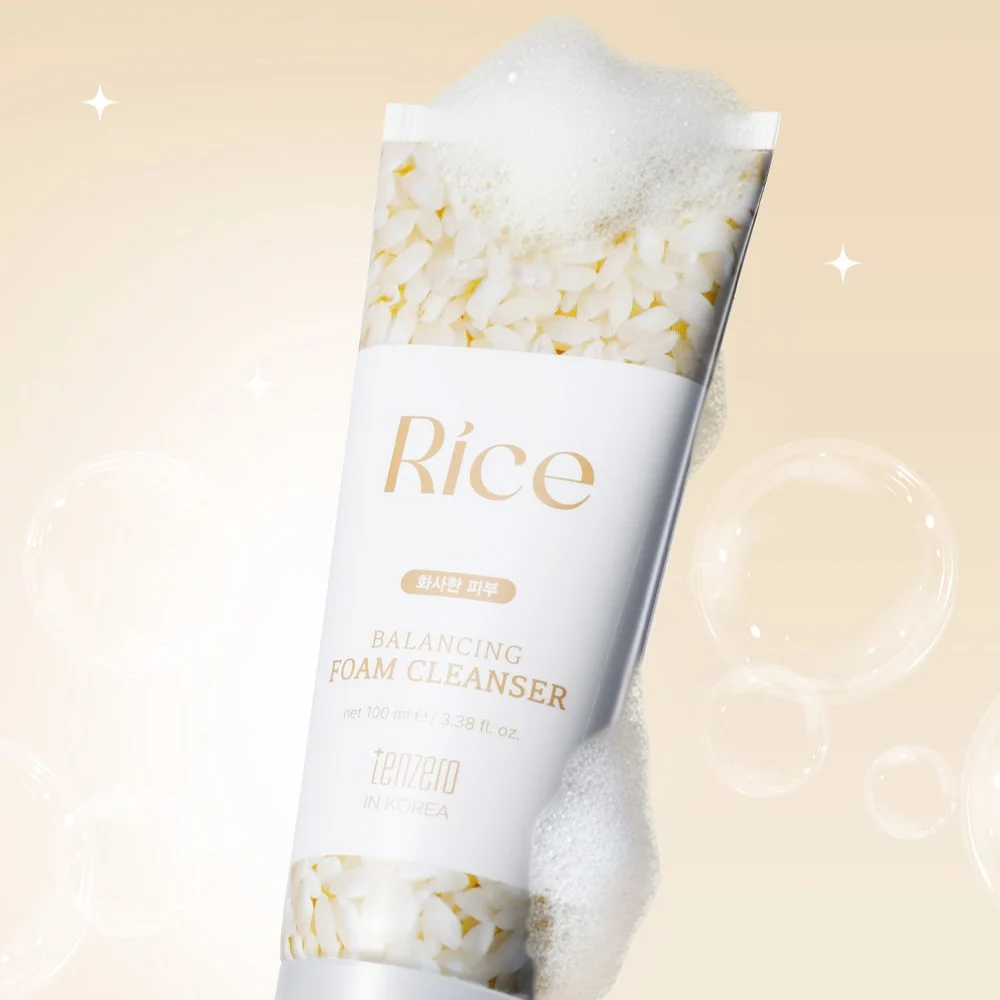 TENZERO Rice Balancing Foam Cleanser 100ml
