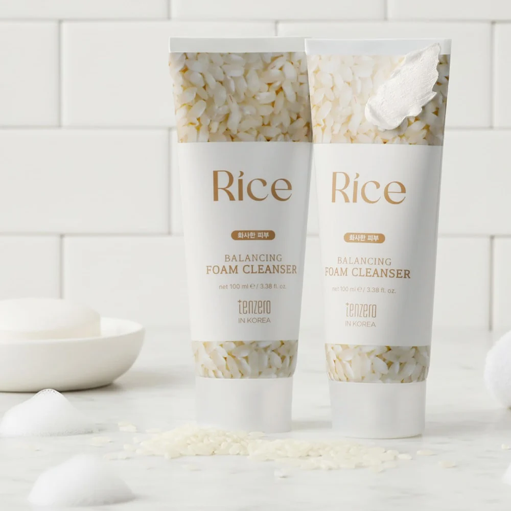 TENZERO Rice Balancing Foam Cleanser 100ml