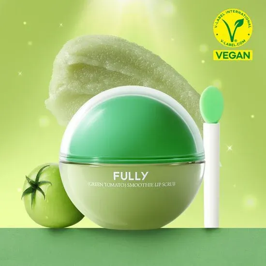 FULLY Green Tomato Smoothie Lip Scrub 12g