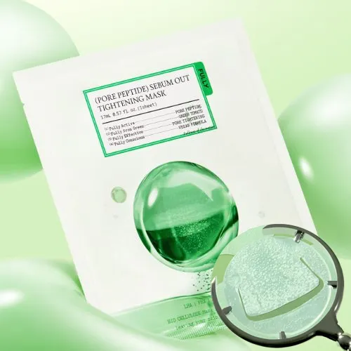FULLY Pore Peptide Sebum Out Tightening Mask (4 EA)