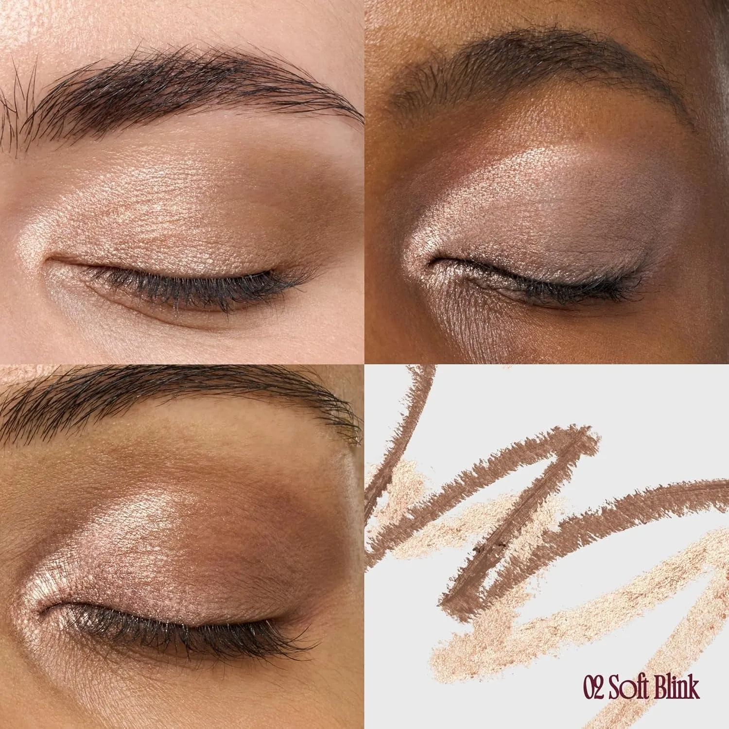 FWEE Long-Lasting Dual Coloring Stick Eye Shadow 02 Soft Blink 1.2ml