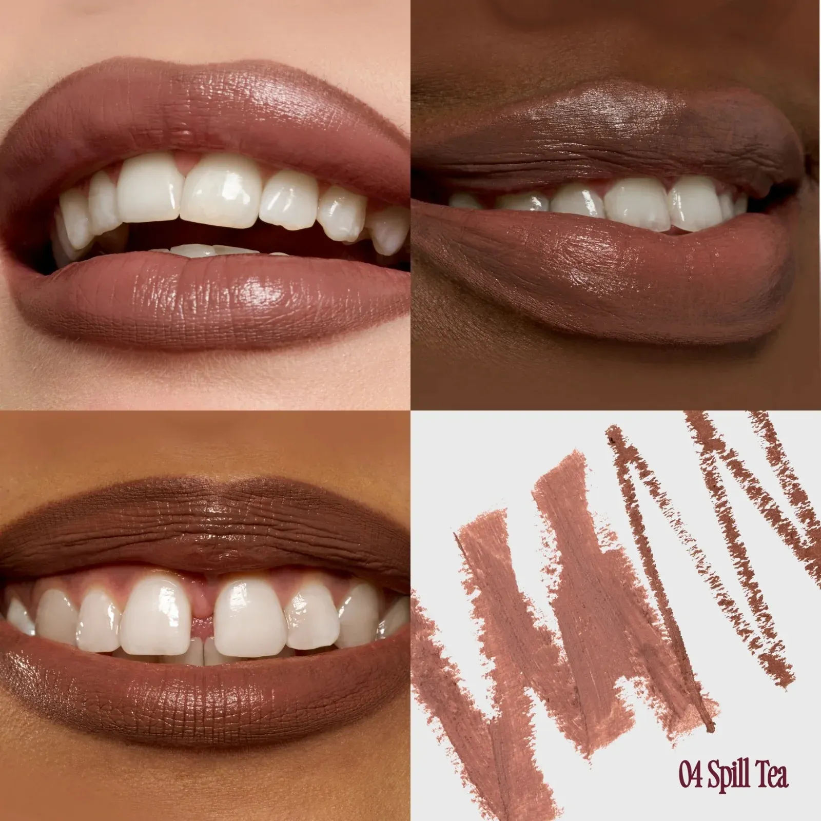 FWEE Long-Lasting Dual Coloring Stick Lip + Liner 04 Spill Tea 1.2ml