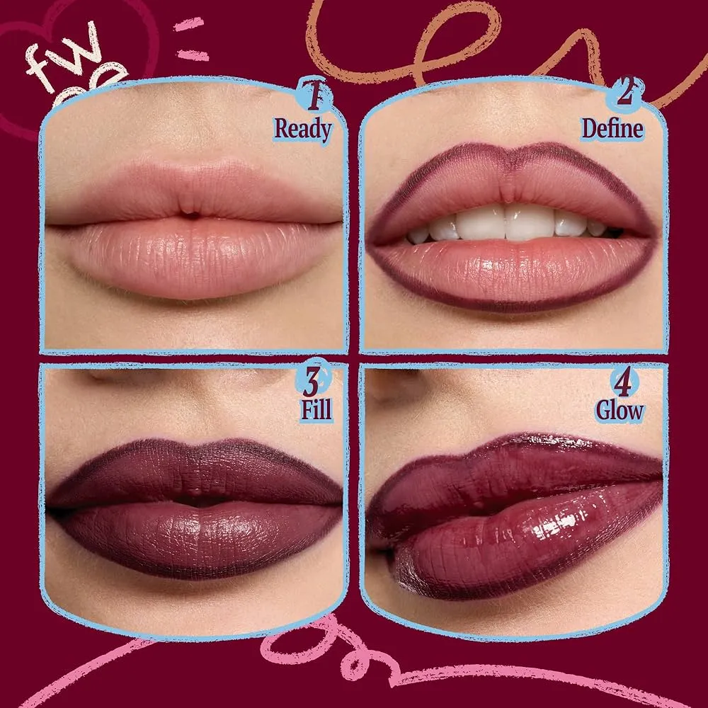 FWEE Long-Lasting Dual Coloring Stick Lip + Liner 05 Chocolate Box 1.2ml