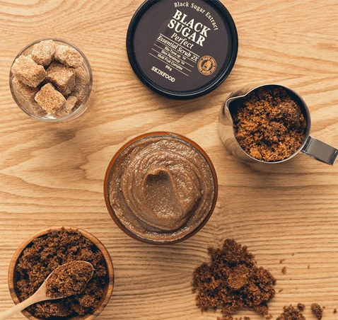 SKINFOOD Black Sugar Perfect Essential Scrub 2X 210g