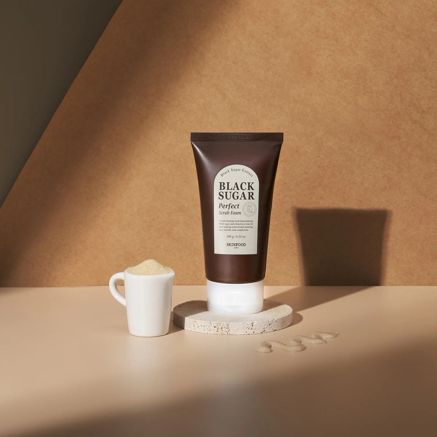 SKINFOOD Black Sugar Perfect Scrub Foam 180g
