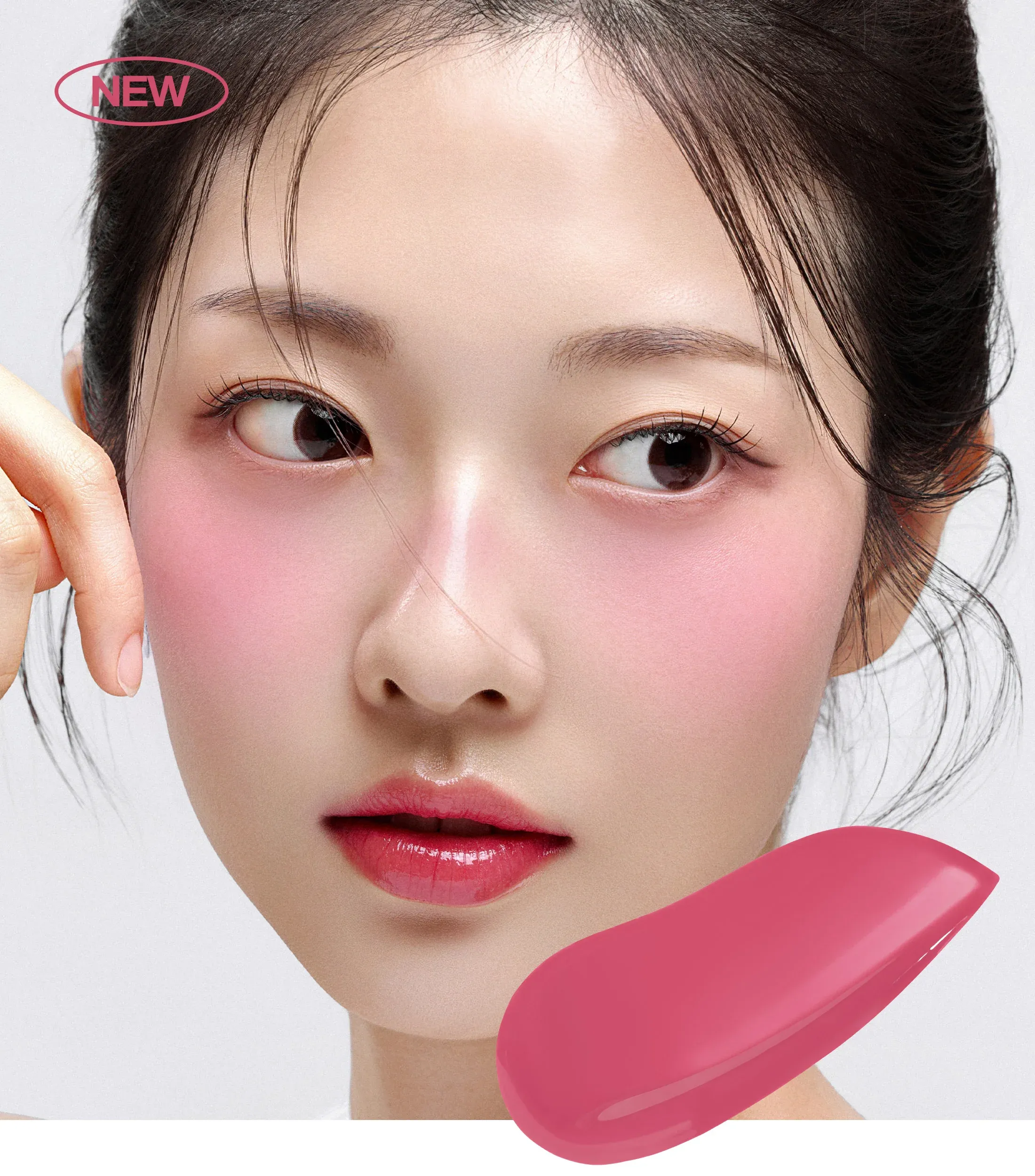 House of Hur Moist Ampoule Blusher 07 Pink Rosie 10ml