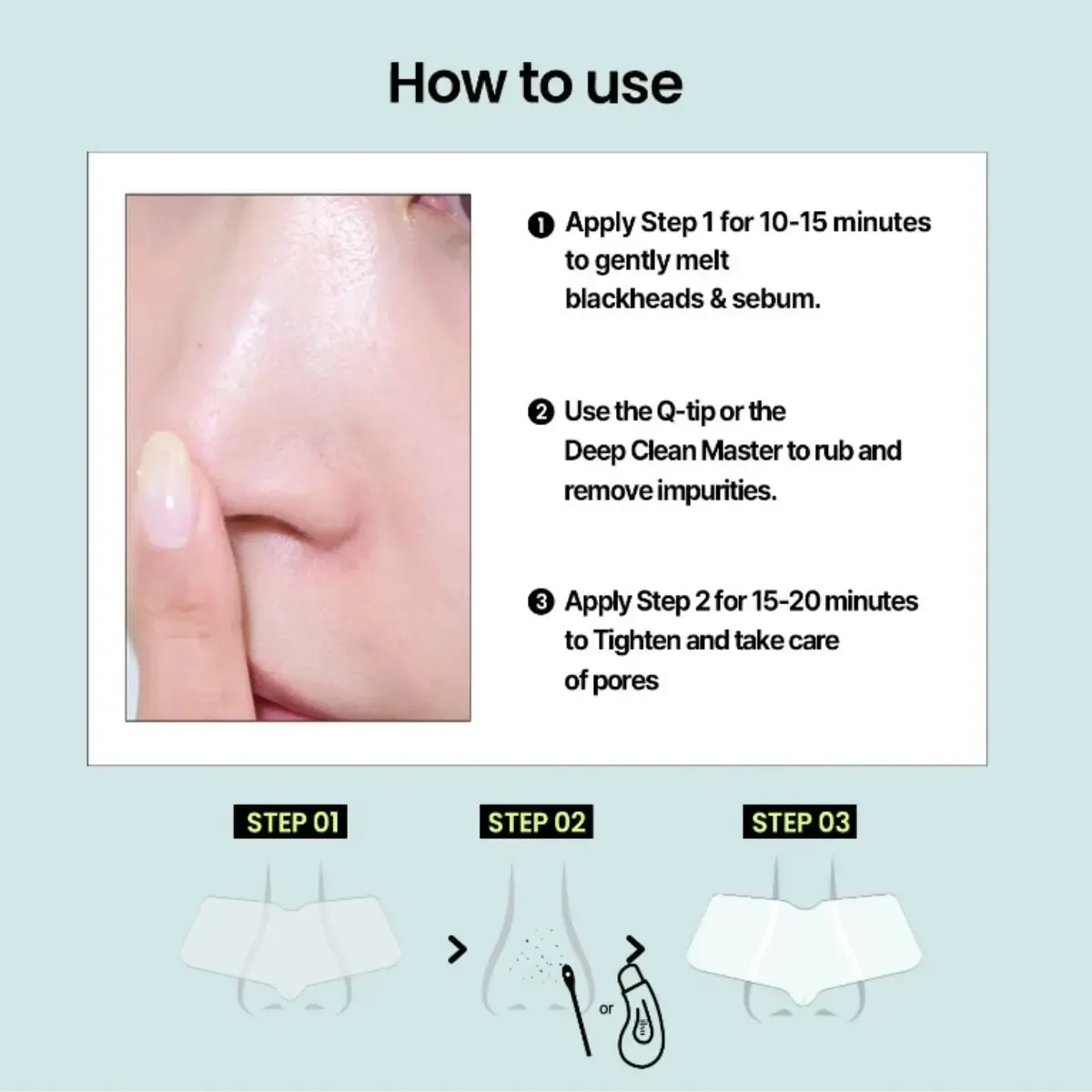ILSO Natural Mild Clear Nose Pack (5 Sheets)