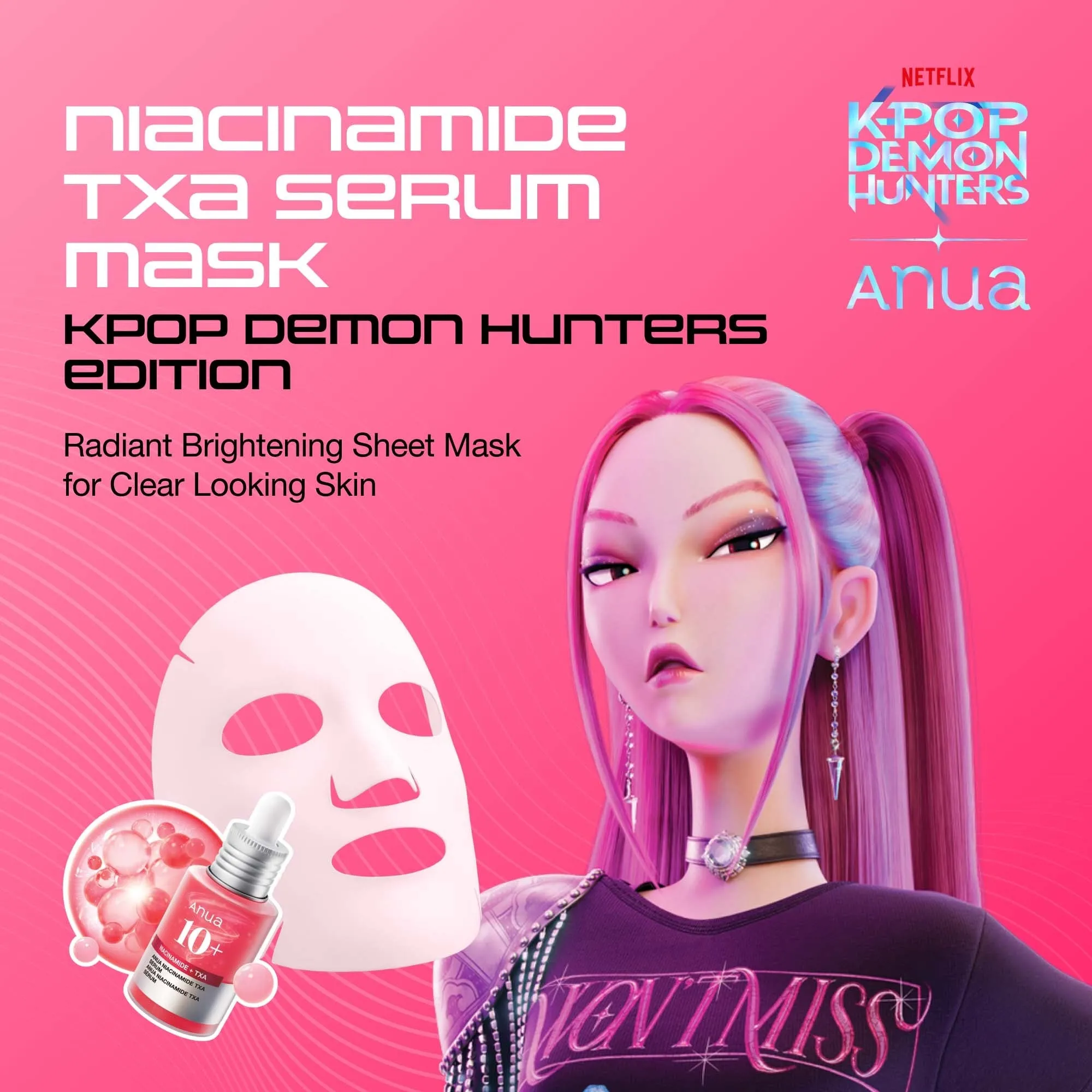 ANUA KDH Niacinamide TXA Serum Mask (1Pc)