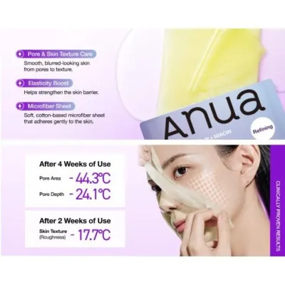 ANUA KDH Retinol Niacin Night Care Mask (1Pc)