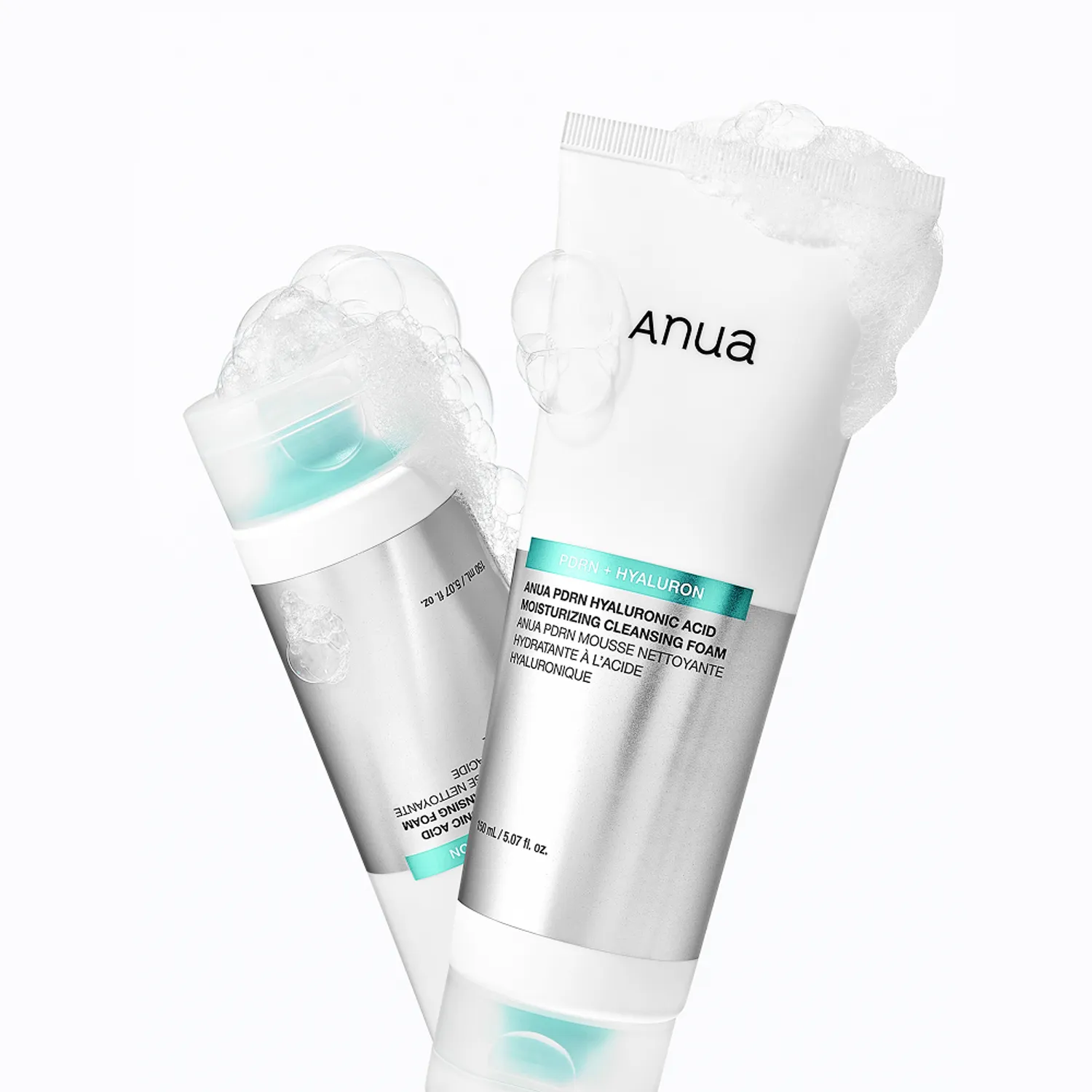ANUA PDRN Hyaluronic Acid Moisturizing Cleansing Foam – 150ml