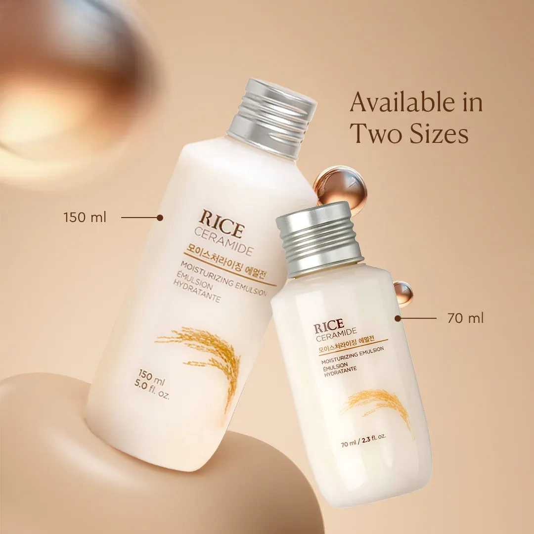 The Face Shop Rice Ceramide Moisturizing Emulsion – 150ml