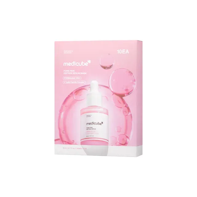 MEDICUBE PDRN Pink Peptide Serum Mask – 10ea