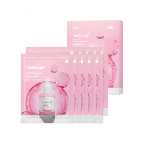 MEDICUBE PDRN Pink Peptide Serum Mask – 10ea