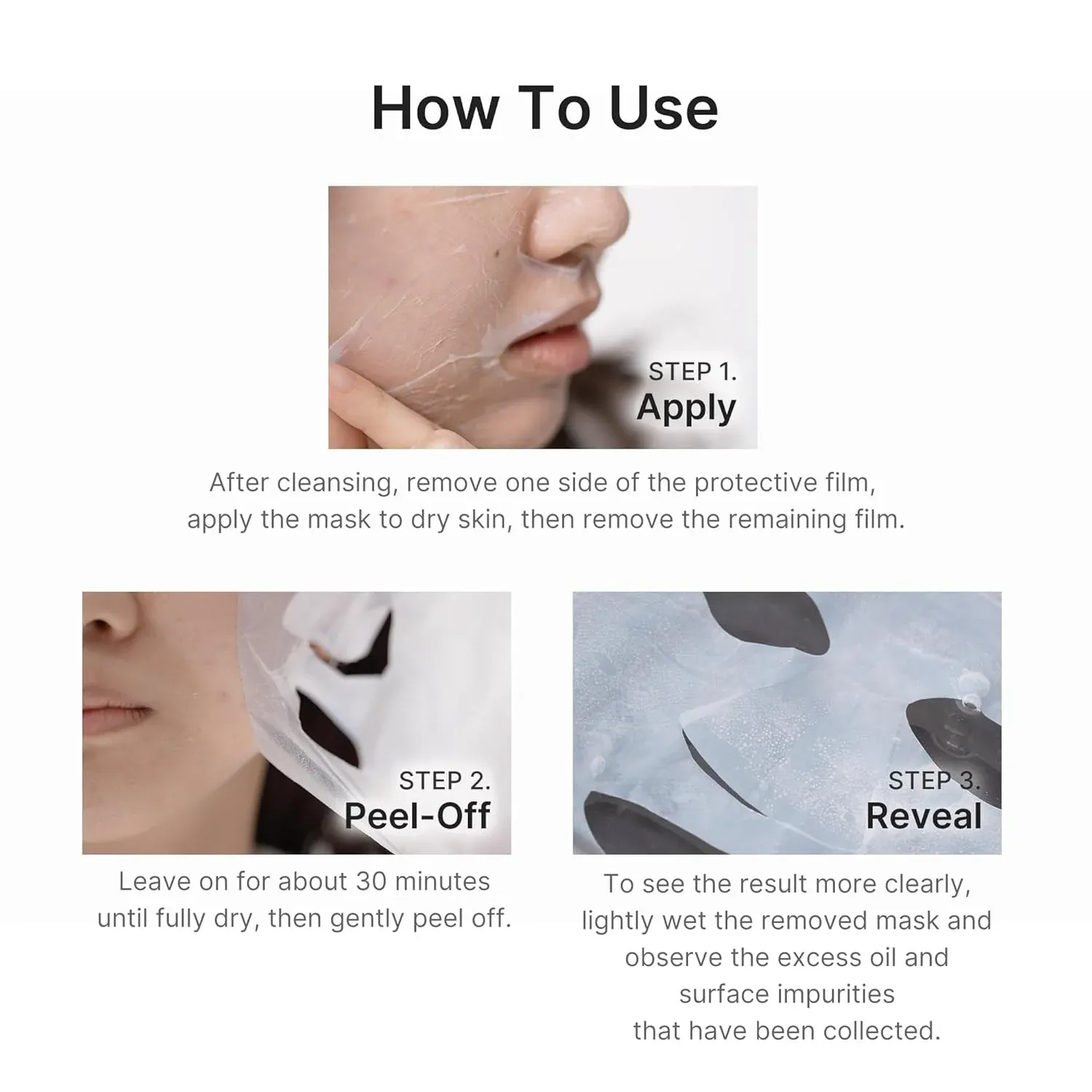 MEDICUBE Hypochlorous Acid Peel Mask – 3ea