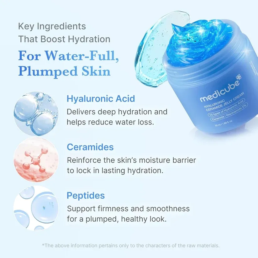 MEDICUBE Hyaluronic Aqua Cooling Ceramide Jelly Cream 50ml