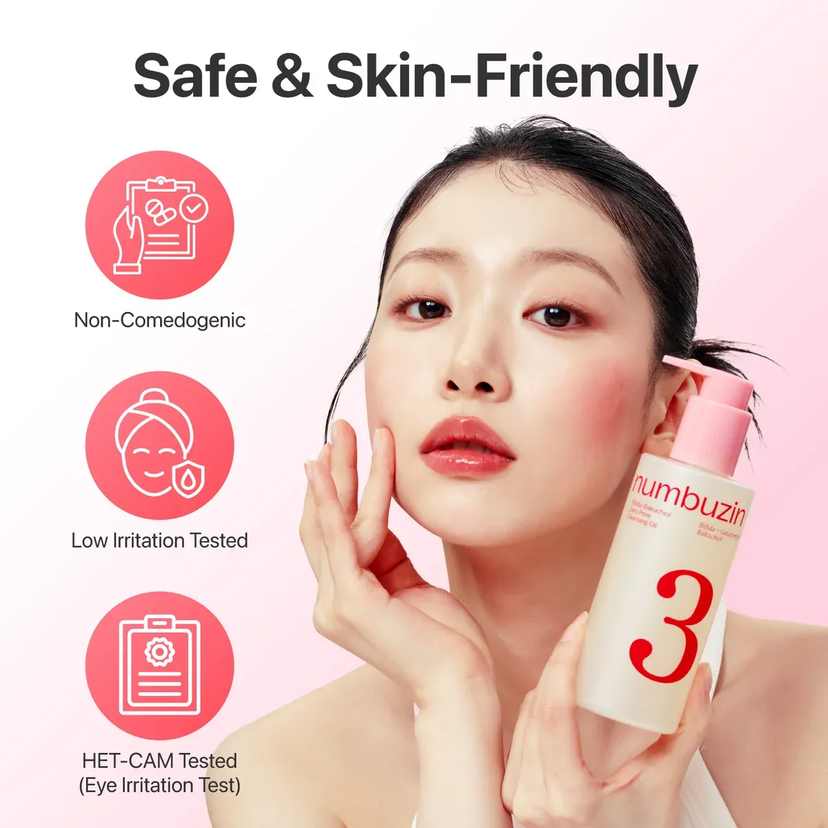 NUMBUZIN No.3 Bifida Bakuchiol Zero Pore Cleansing Oil 200ml