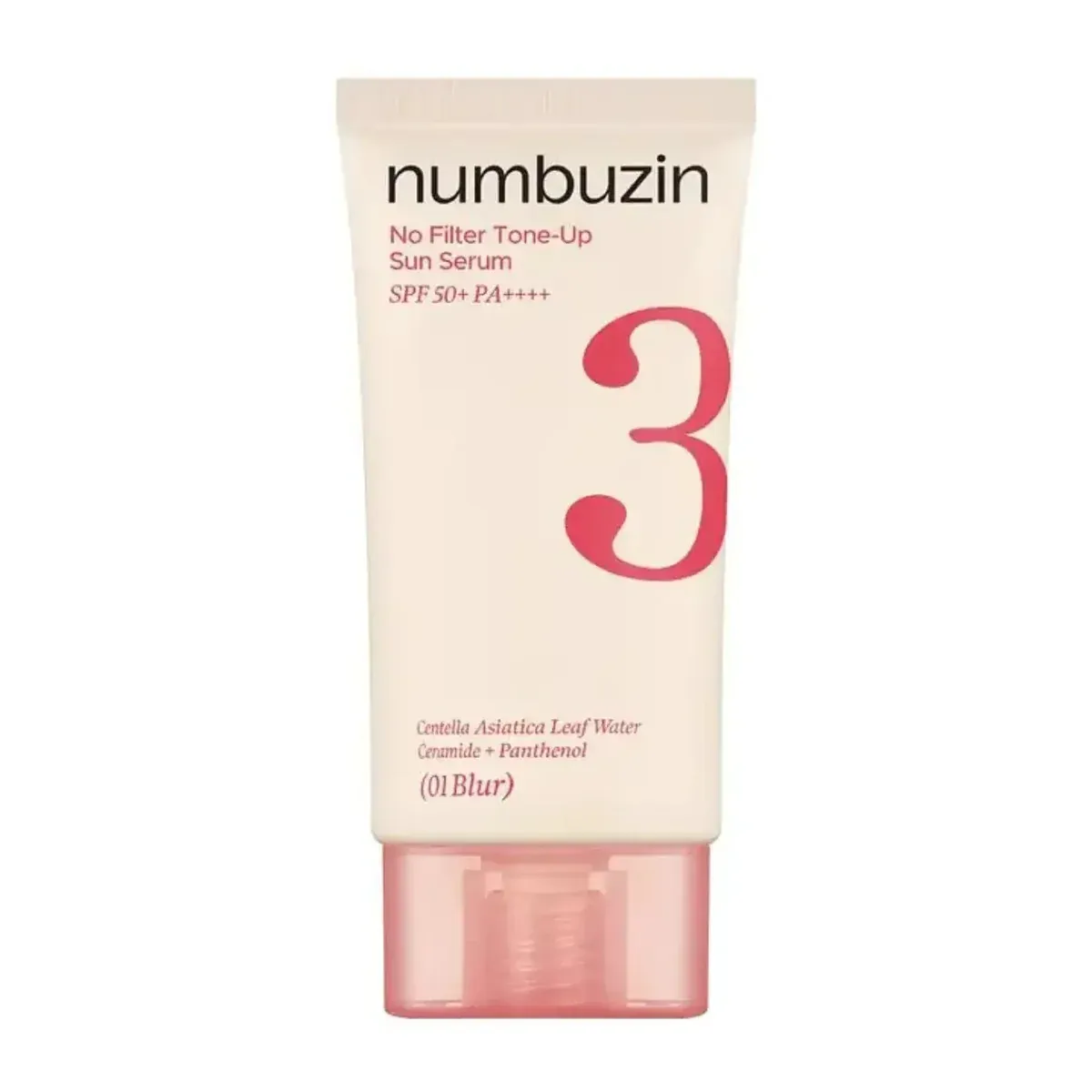 NUMBUZIN No.3 No Filter Tone-Up Sun Serum 01 Blur 50ml