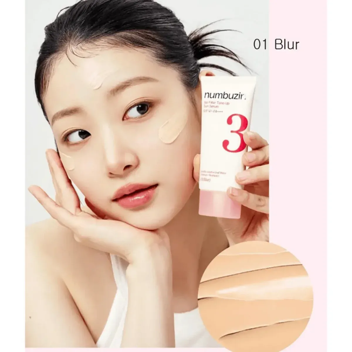 NUMBUZIN No.3 No Filter Tone-Up Sun Serum 01 Blur 50ml