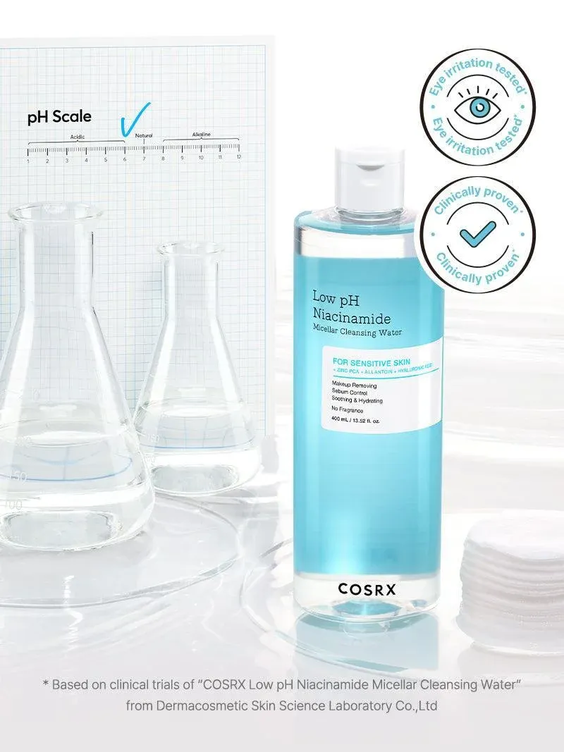 COSRX Low pH Niacinamide Micellar Cleansing Water 100ml