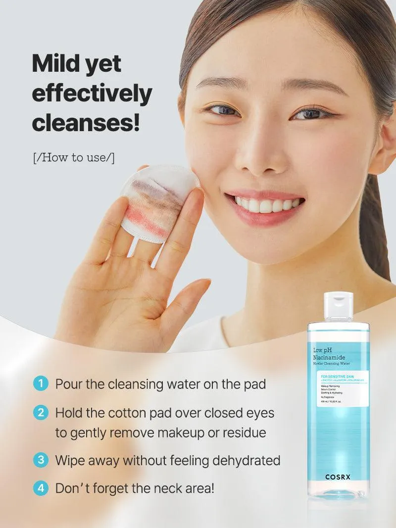 COSRX Low pH Niacinamide Micellar Cleansing Water 100ml