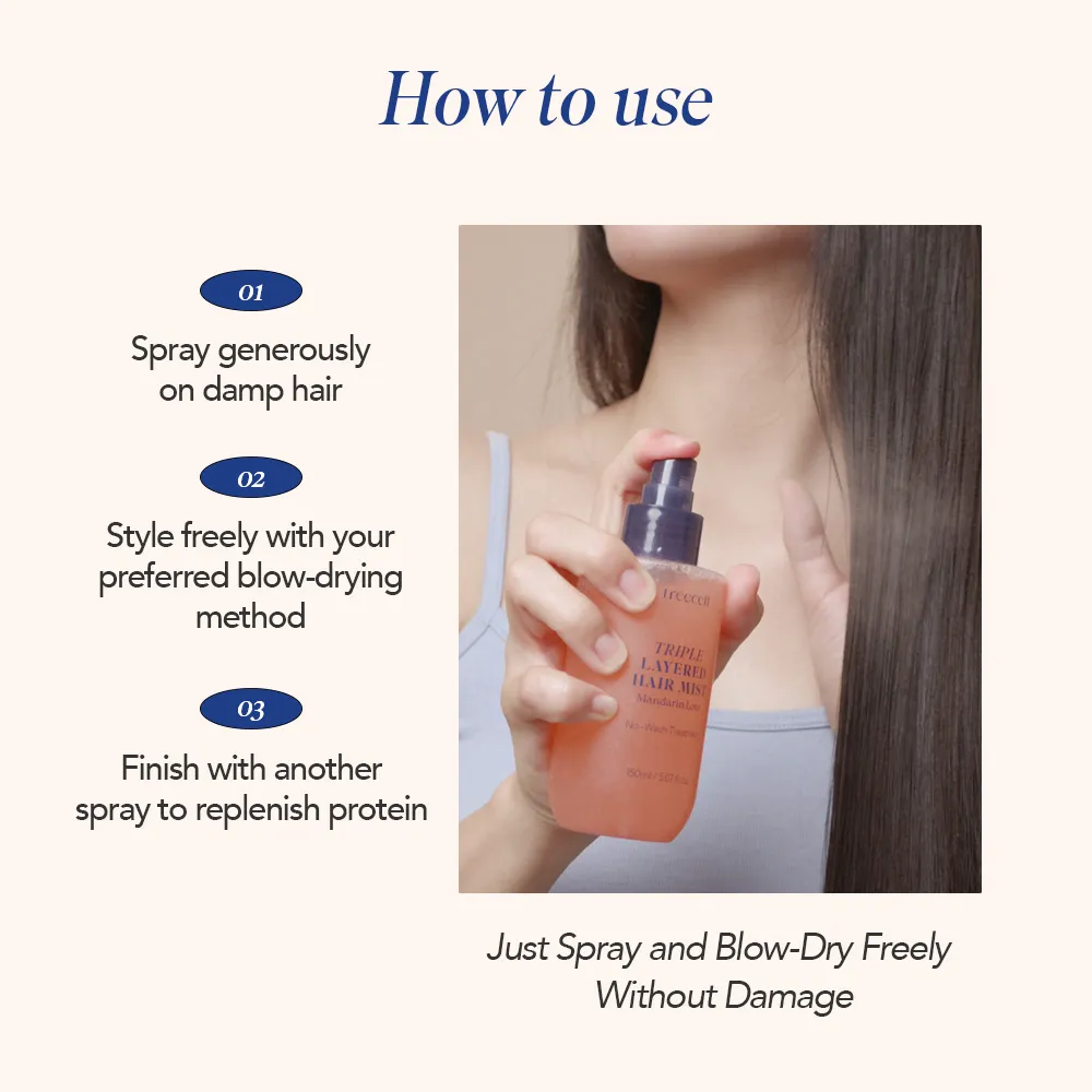 TREECELL Triple Layered Hair Mist – 150ml