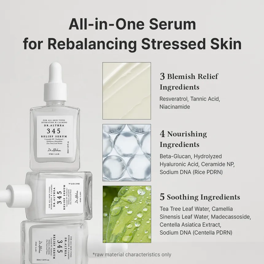 DR. ALTHEA 345 Relief Serum – 15ml