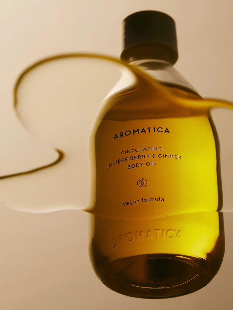 AROMATICA Circulating Body Oil Juniper Berry & Ginger 100ml