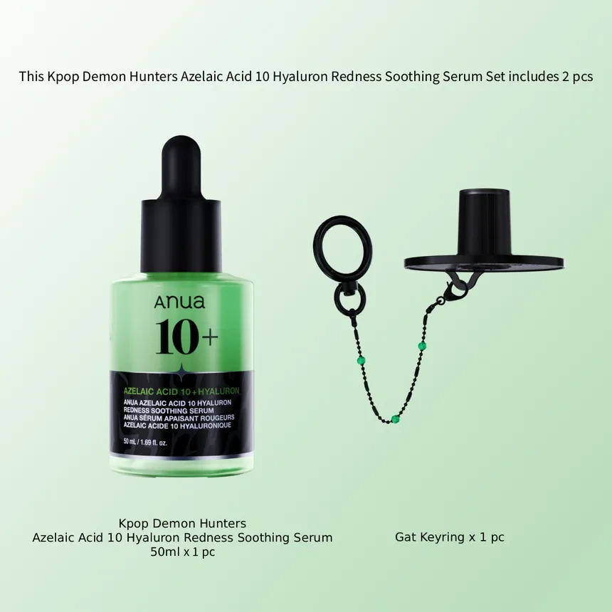 ANUA K-Pop Demon Hunters Azelaic Acid 10 Hyaluron Redness Soothing Serum 50ml