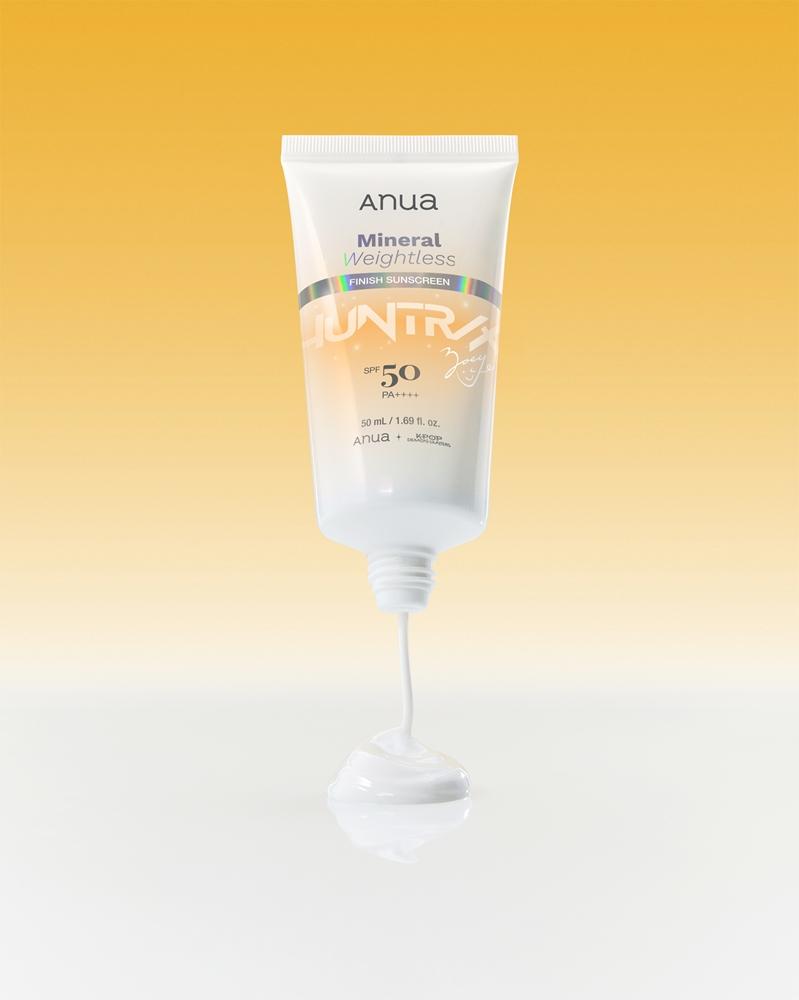 Anua K-Pop Demon Hunters Mineral Weightless Finish SPF50 Sunscreen 50ml