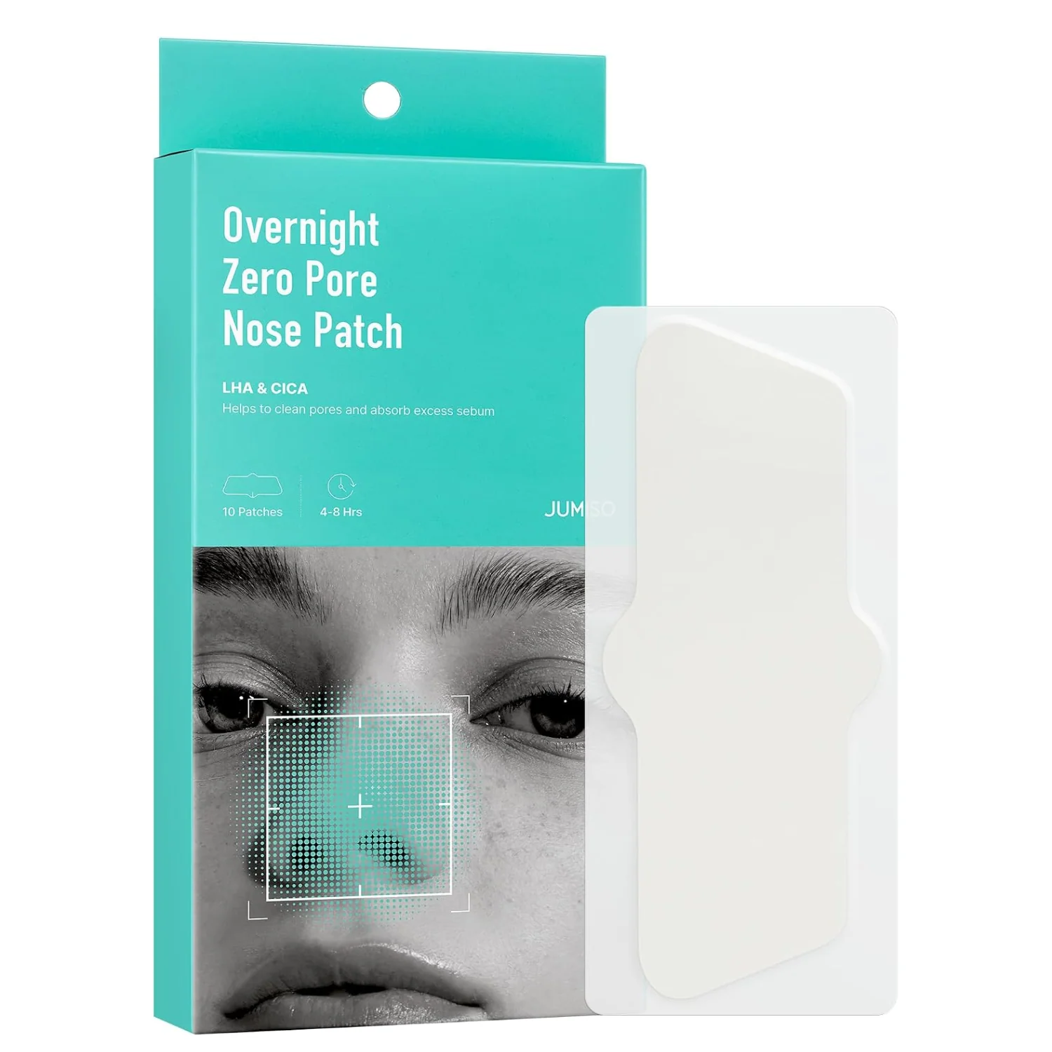 Jumiso Overnight Zero Pore Nose Patch – 10Patches