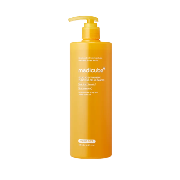 Medicube Kojic Acid Turmeric Gel to Foam Cleanser 500ml