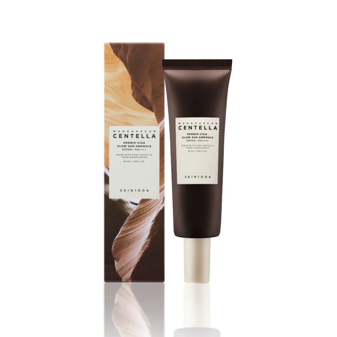 SKIN1004 Madagascar Centella Probio-Cica Glow Sun Ampoule SPF50+ PA++++ – 50ml