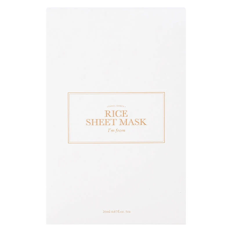 I'M FROM Rice Sheet Mask – 20ml