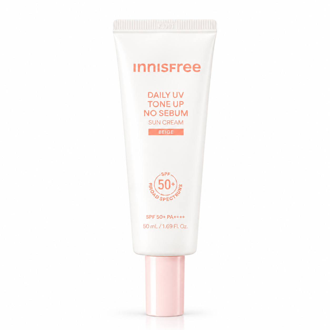 INNISFREE Daily UV Tone Up No Sebum Sun Cream (BEIGE)- 50ml