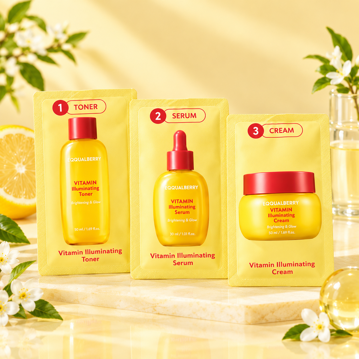 Vitamin Illuminating Trial Kit (Sachet)