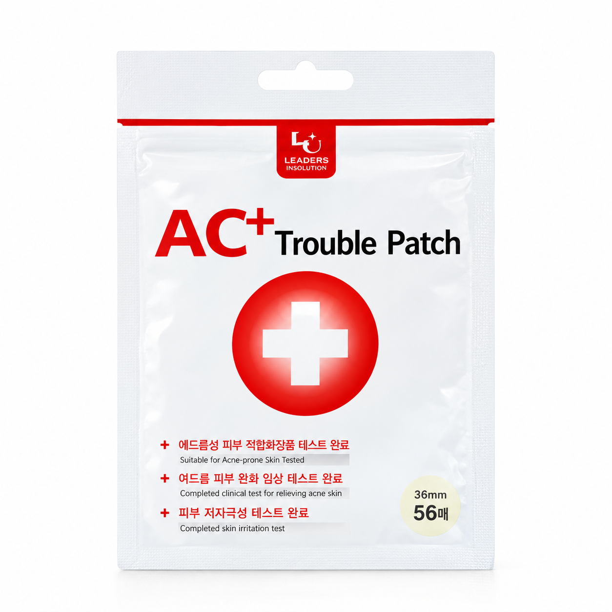 W.Skin Laboratory AC+ Trouble Patch (56 patches, 10mm)