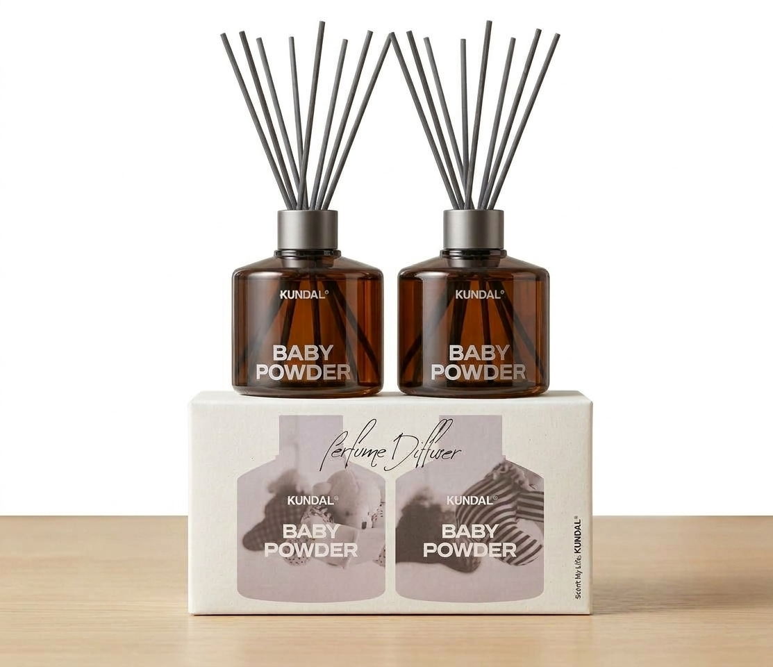 Kundal Perfume Diffuser (Baby Powder- 2 EA)- 400ml