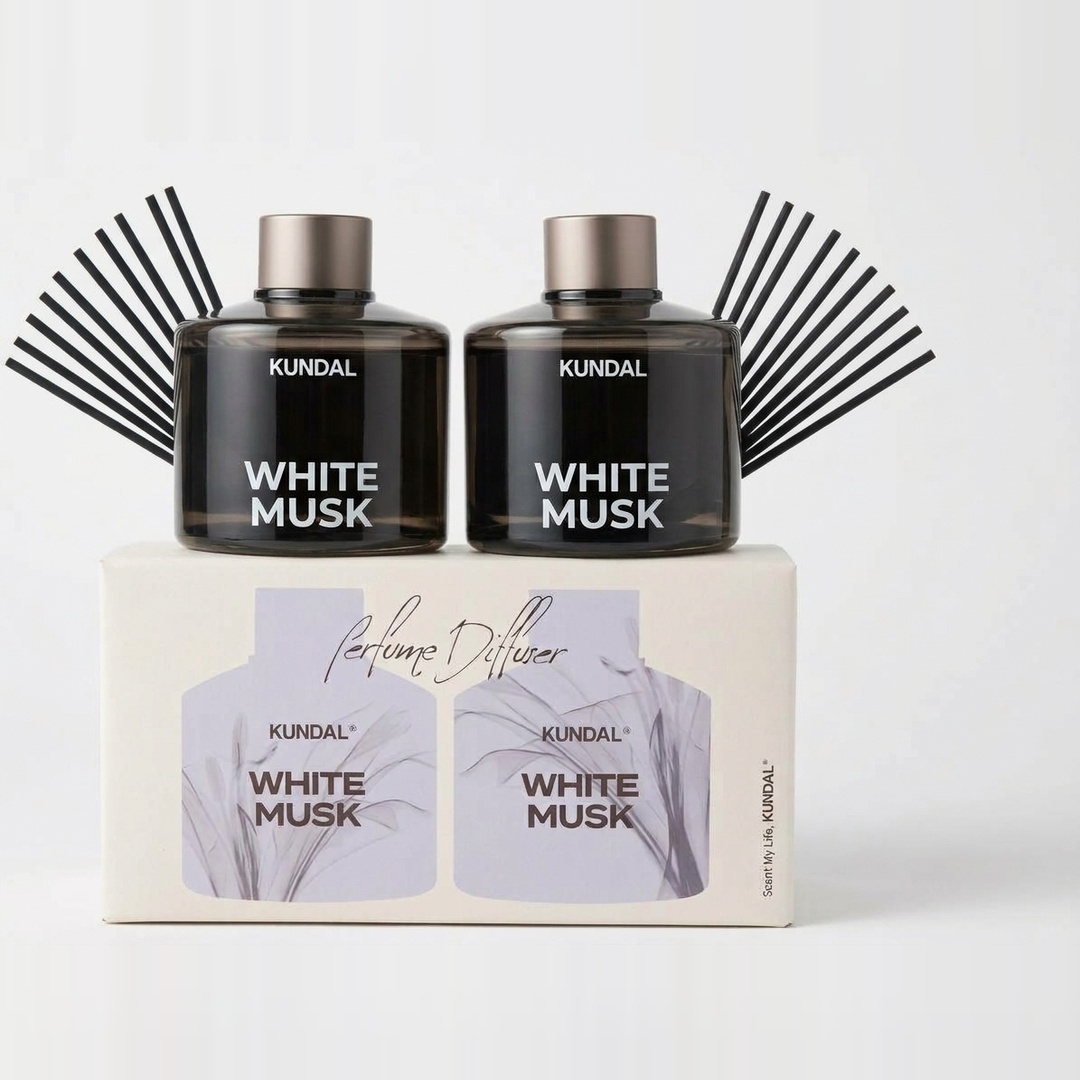 Kundal Perfume Diffuser (White Musk- 2 EA)- 400ml