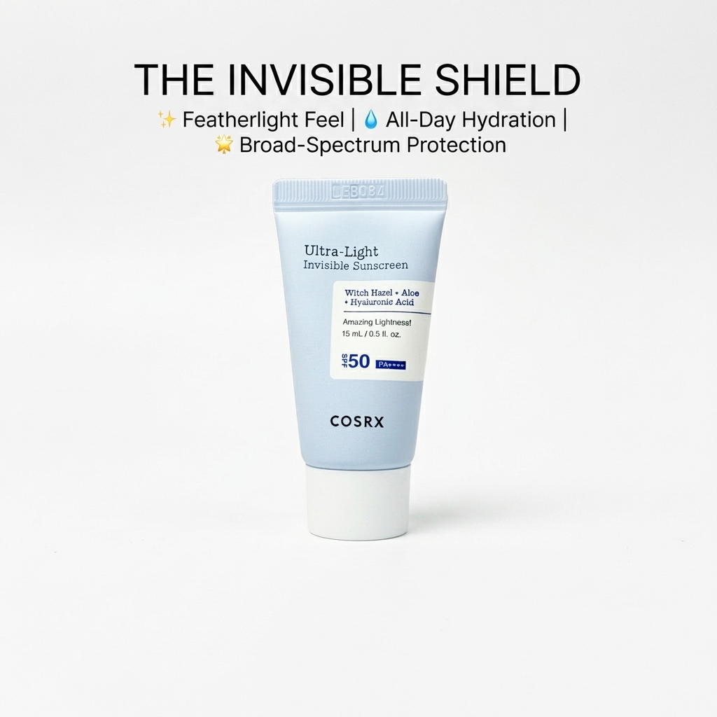 Cosrx Ultra – Light Invisible Sunscreen SPF50 PA++++ 15 ml