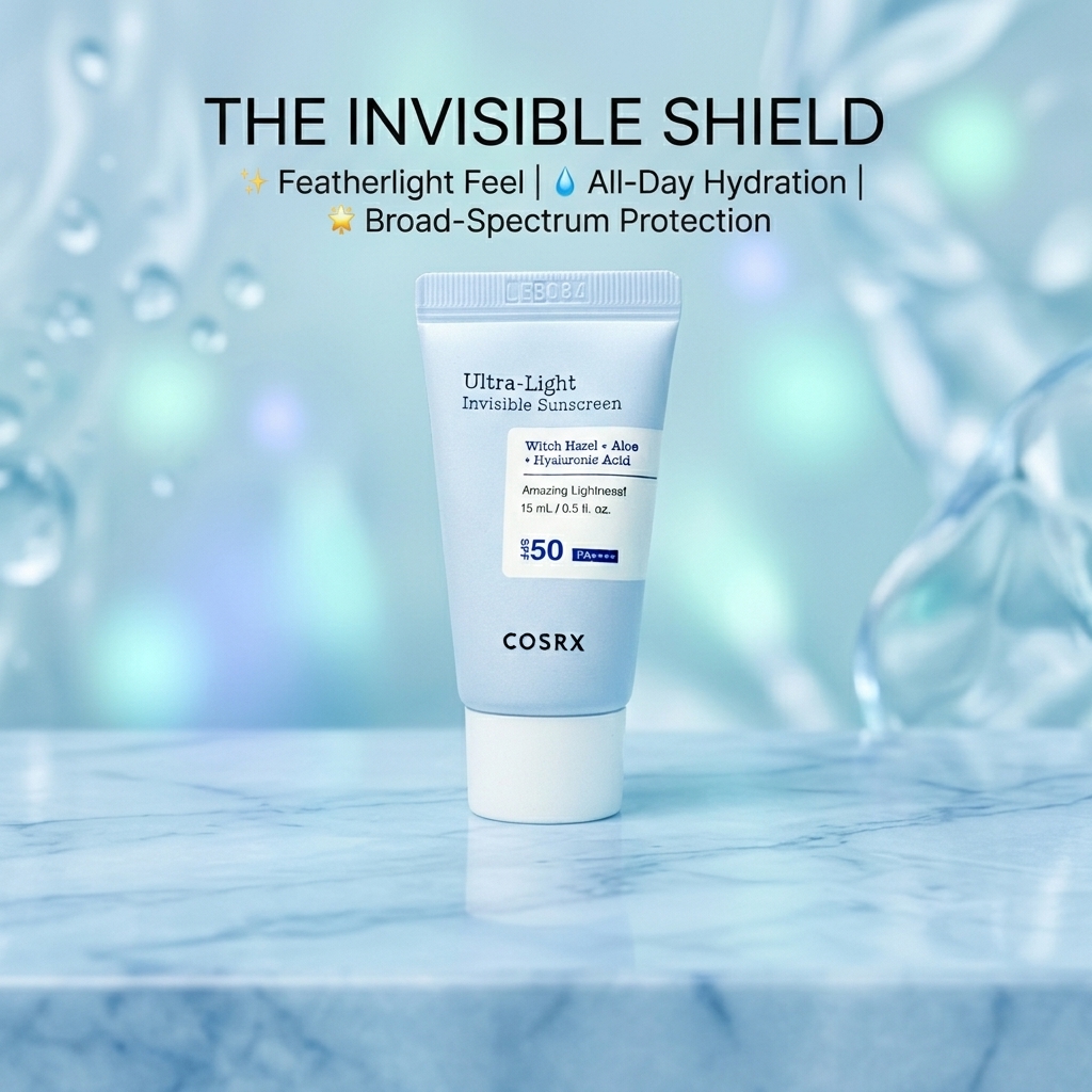 Cosrx Ultra – Light Invisible Sunscreen SPF50 PA++++ 15 ml